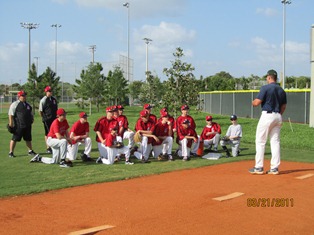 2011 Florida Trip - Pitching Instruction