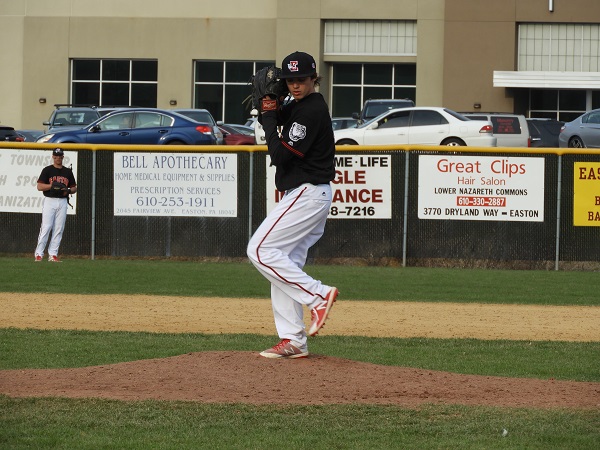 Easton High School Varsity Game vs. Allen played on April 6th 2018