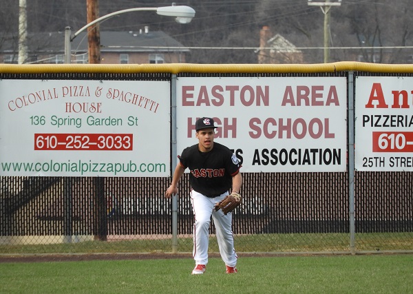 Easton High School Varsity Game vs. Allen played on April 6th 2018