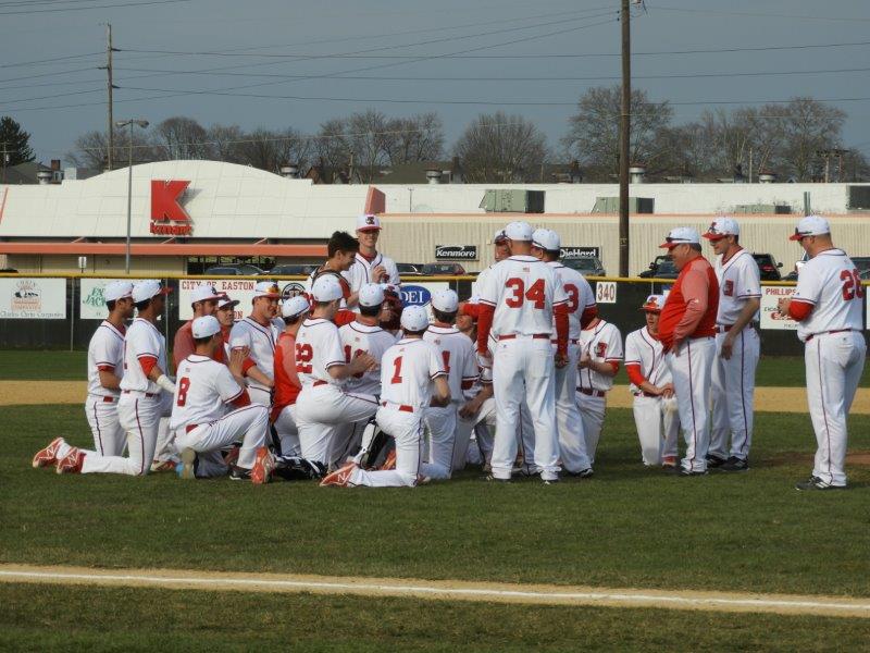 Easton High School Varsity Game vs. Pleasant Valley played on April 12th 2018