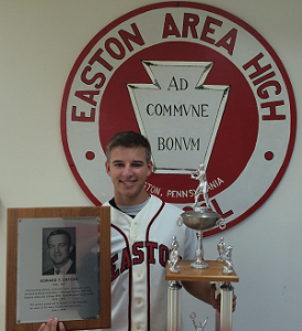 Conor Smith is the 2015 recipient of the Eddie Snyder Award