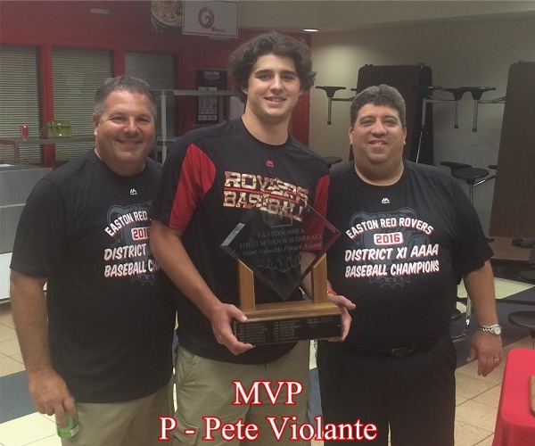 2016 MVP, Pete Violante