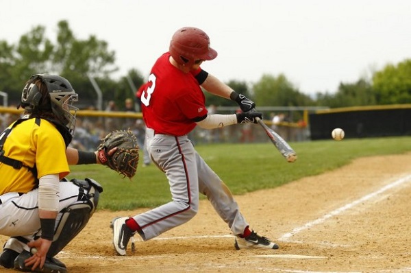 Photo courtesy of Saed Hindash | For lehighvalleylive.com. Easton's Greg Albertson went 3-for-4 in the win over Freedom.