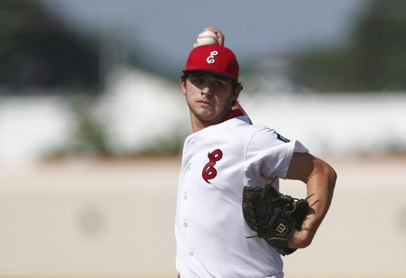 Photo courtesy of Saed Hindash | For lehighvalleylive.com. Easton baseball advances to PIAA Quarterfinals. Easton senior pitcher Pete Violante.